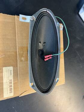 Da85 Corvette 1968-1969 C3 Speaker With Mount Bracket 8 Ohm