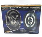 Cs16507 Sdx Pro Audio Car Speakers Pair 872535000233