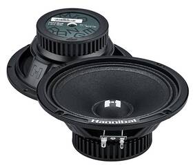 Hm-6e Deaf Bonce Hannibal 6.5 Inch 4-ohm Midrange Car Speakers