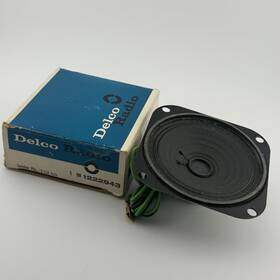1222943 Delco 1222057 Nos Oem 1975-1980 Gm 3 1/2 Inch Speaker 2 Wire