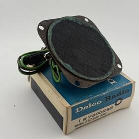 7300235 Delco Nos Oem 1975-1980 Gm 3 1/2 Inch Speaker 2 Wire