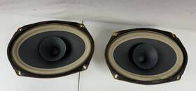 369081 Delco Electronics Oem Vintage Gm 6 Inch X9 Car Speakers 4 Ohm Usa Made Untested As-is