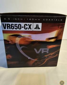 Delco Vr650-cx Car Speakers Pair With Jl Grilles Marked Untested As Is