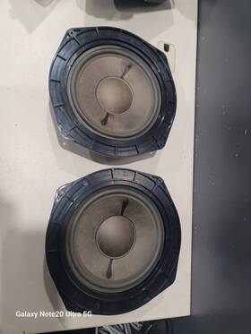 000193466 Delphi 05-13 Corvette C6 Oem Assembly Front Door Speakers Set 4132-e3