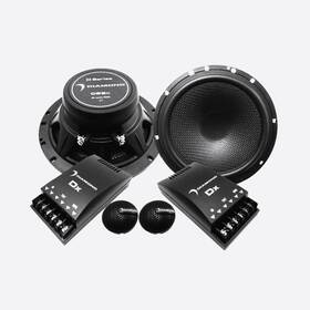 D65c Diamond Audio 6-1/2 Inch 50w Rms D-series 2-way Component Speaker System New