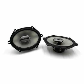 Dmd683 Diamond Audio 6 Inch X8 3-way Coaxial Car Speaker Pair With Silk Dome Tweeters
