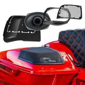Msmp694lk Diamond Audio Saddlebag Cut-in 6 Inch X9 Kit For 2014-2023 Harley Davidson