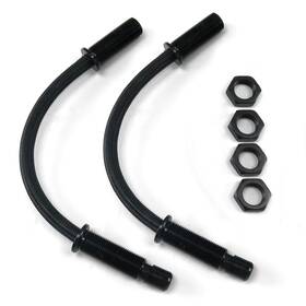 Okp3cda9d Dnx Wiring & Electronics Black Braided Steel Door Loom Pair 12v Power Window 1/2 Inch
