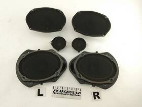 644.ch2r08 Dodge Charger Set Of 6 Six Door Stereo Audio Speakers Fits 2006-2010 06 07 08 09