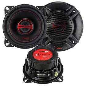Ds18 663593063953 Gen-x4 4 Inch 40w/120w Rms/peak Gen Series Car Audio Coaxial Speaker System New