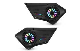 Ds18 Rzr-profd8ld Polaris Rzr Front Door Panels Loaded With Nxl-iq/bk 8 Inch Coaxial Speakers