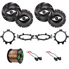 Ds652-72-4568-egmsuvsa95-05-eb16g50ft-cca Enrockautomotive Dual Car Speakers Harnesses Brackets Wire 728120498179