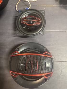 0707-93 Dual Dls404 93-02 Camaro Firebird Dls 404 4 Inch Speakers Pair
