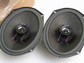 08a10-060-810 Factory Oem Jdm Honda Gathers 6 Inch X9 6x9 Coaxial Carbon Speakers Gs-4669 Ek9 Ctr Brand New