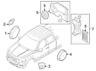 Fl3z18808e Ford New Genuine Oem Rh Right Passenger Side Speaker