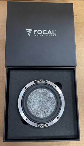 3.5wm Focal 544055750222 Utopia M Series 3.5 Inch Midrange Single Speaker- Brand New