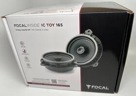 Ic-165toy Focal 544058750205 6.5 Inch 2-way Coaxial Speaker For Select Toyota Models
