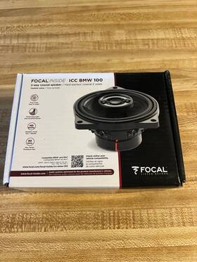 Icc-bmw-100 Focal Center 10cm 4 Inch Speaker Compatible With Bmw Vehicles