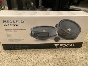 Is-vw-165 Focal 16.5 Cm 6.5 Inch Speaker Set Compatible With Vw Vehicles