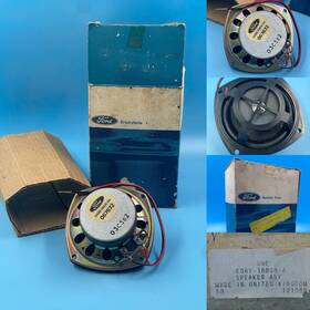 E5ry-18808-a Ford 03c5b2 Rare Vintage One Factory Oem Speaker Made In Uk