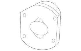 1w6z-18808-ac Ford Genuine Speaker