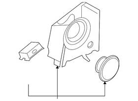 3m5z-18c804-ab Ford Genuine Woofer