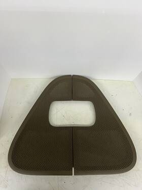 4l34-1501849-chw Ford 2004-2008 Oem F-150 Tan Door Panel Speaker Cover Set Lh Rh Left Right Beige
