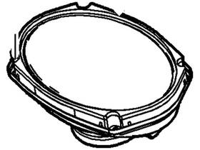 8g1z-18808-ba Ford Genuine Pkg Tray Speaker