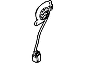 Ae5z-18808-c Ford Genuine Speaker Ae5z-18808-c Ford Genuine Speaker