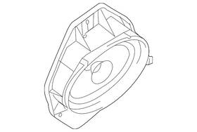 Ae9z-18808-m Ford Genuine Rear Dr Speaker