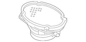 Ag1z-18808-e Ford Genuine Pkg Tray Speaker