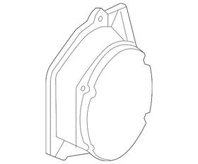 Ag1z-18808-g Ford Genuine Front Dr Speaker