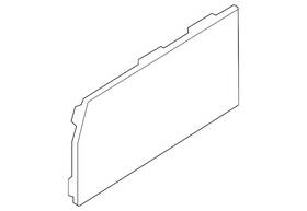 Al3z-18978-dc Ford Genuine Speaker Grille