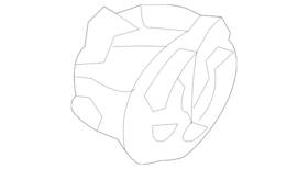 Be8z-18808-b Ford Genuine Tweeter