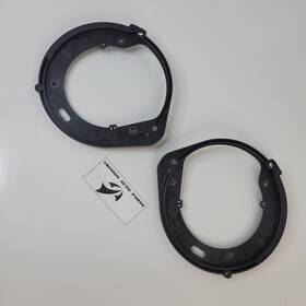 Cj54-18k896-ae Ford 2013-2019 Escape Front Interior Audio Speaker Brackets Pair Black Oem