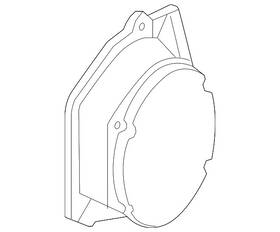 Dg1z-18808-h Ford Genuine Front Dr Speaker