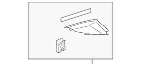 Dm5z-18978-ab Ford Genuine Speaker Grille