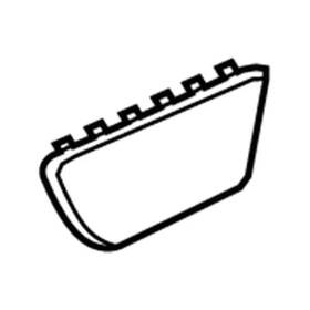 Dp5z-18978-aa Ford Genuine Speaker Grille