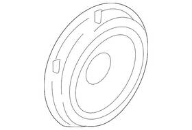 Et4z-18808-c Ford Genuine Rear Dr Speaker