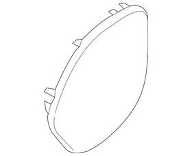Fa1z-18979-af Ford Genuine Speaker Grille