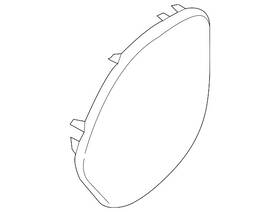 Fa1z-18979-cc Ford Genuine Speaker Grille