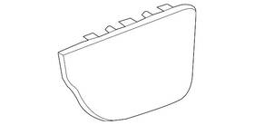 Fp5z-18978-ba Ford Genuine Speaker Grille