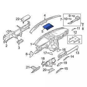 Fr3z-18b947-a Ford Genuine Woofer Cover