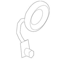 Gd9z-18808-n Ford Genuine Front Dr Speaker