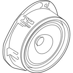 Kb3z-18808-fa Ford Genuine Rear Dr Speaker