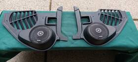 Kh-ns-90-a1 Ford 1969-1970 Mustang Coupe/fastback Kick Panels With Speakers