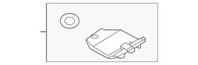 M2dz-18978-ag Ford Genuine Speaker Cover