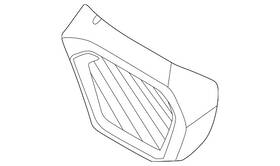 M2dz-18978-aj Ford Genuine Speaker Grille