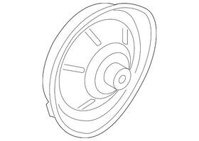 Pc3z-18808-c Ford Genuine Rear Dr Speaker Pc3z18808c