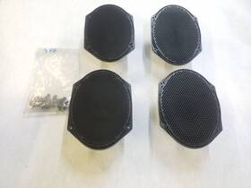 644.fd8209 Ford Truck Front / Rear Speakers Set Fits 04 05 06 07 08 09 10 11 Ranger F150